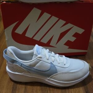 NIKE Nike Waffle Debut 'White Blue MEN 8 WOMEN 9.5 NWB